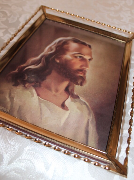 Lithograph 1941 Jesus Kriebel & Bates Framed