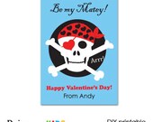 Printable pirate Valentine cards for boys, kids pirate valentines day cards Il_170x135