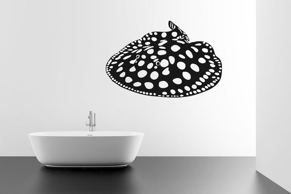 Black Diamond, Stingray - Decal, Sticker, Vinyl, Wall, Home, Kid's ...