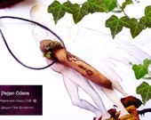 Oak Fairy wand pendant - Priestess of the Fairy amulet - Gift of the Fairies