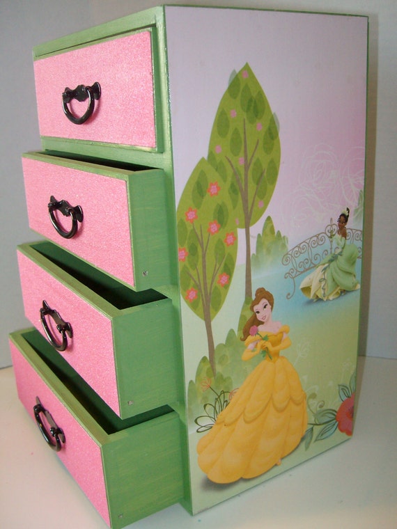 Items similar to DISNEY PRINCESS Jewelry Box 2nd Edition of Disney