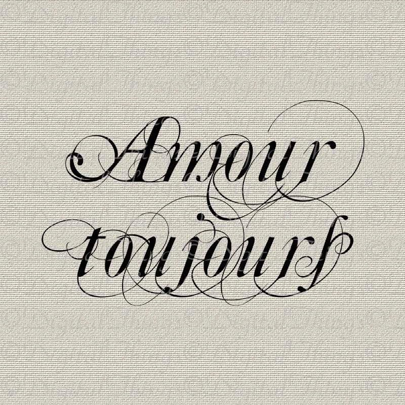 french-script-love-always-valentines-french-decor-wall-decor