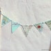 Map Cake Topper Bunting Atlas Paper Pennant Banner