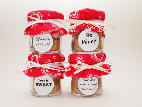 Valentines Jars Homemade and Hand Decorated with Personalized Label Il_570xn