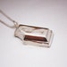 Reserved listing for Petina Bitten Chocolate Necklace (sterling silver)