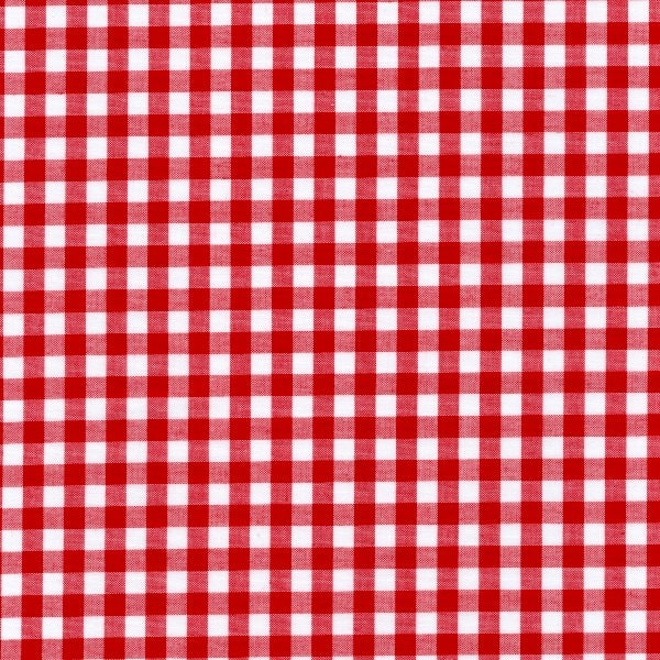 Red Gingham Check Fabric 1/4 check 20 Yards By The