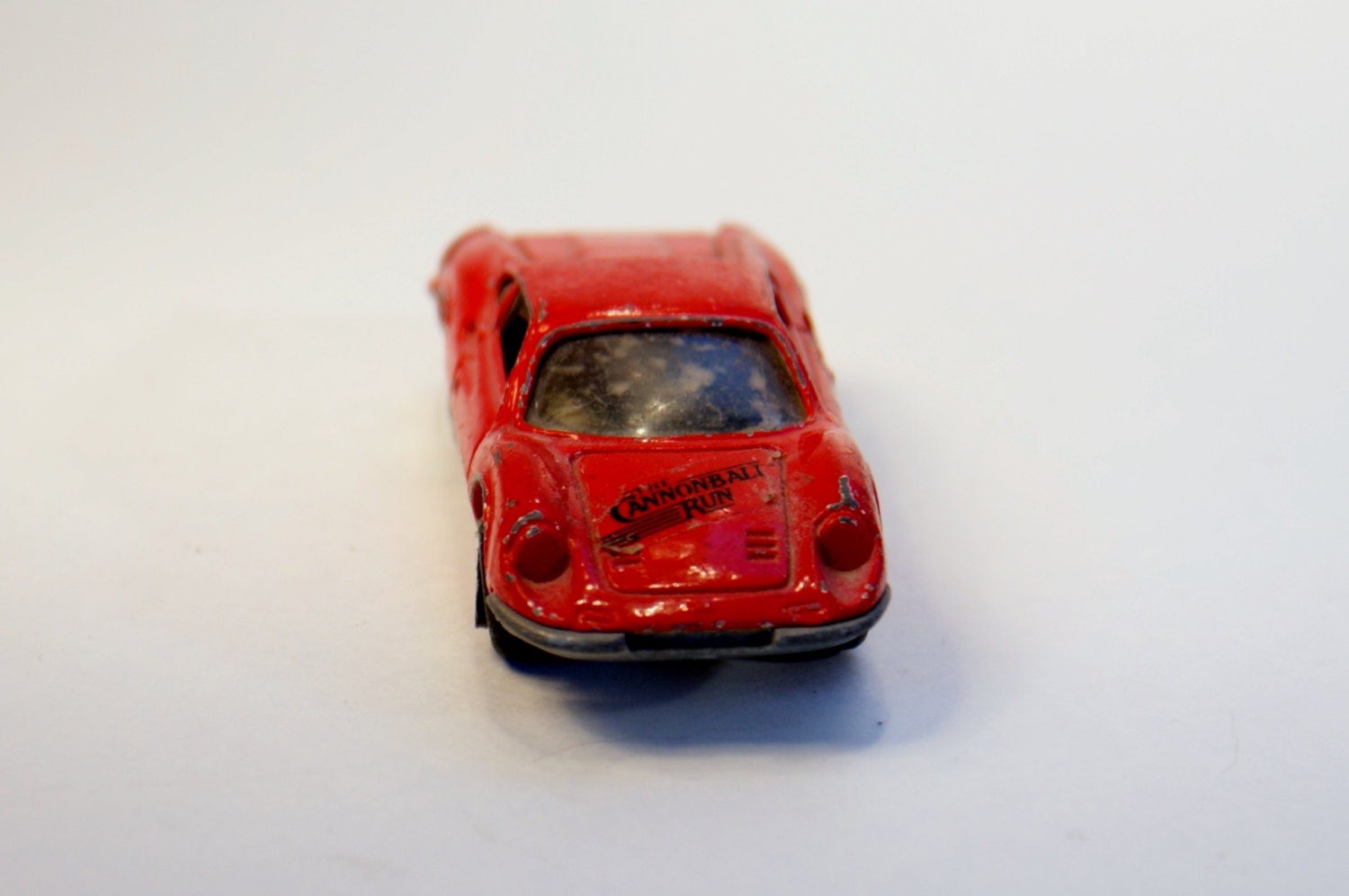 Vintage Toys Toy Cars Cannonball Run Red by DoorCountyVintage