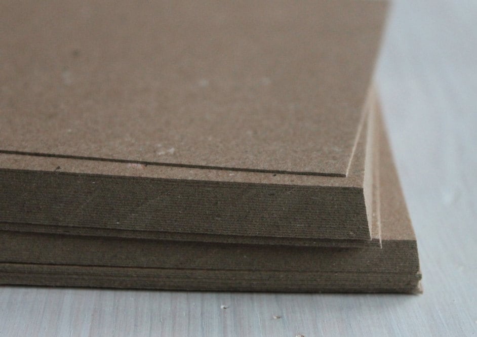 Simply Versatile 22 pt. Chipboard Recycled Sheets 7 in. by 5