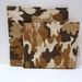 Reusable Sandwich Bag Set, Camo Snack Bag, Army Camouflage Sandwich Snack Bag Set