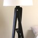 Tripod Floor Lamp - African Wenge (Bokonge)