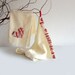 Bath towel - cotton made in Italy - heart and mountain