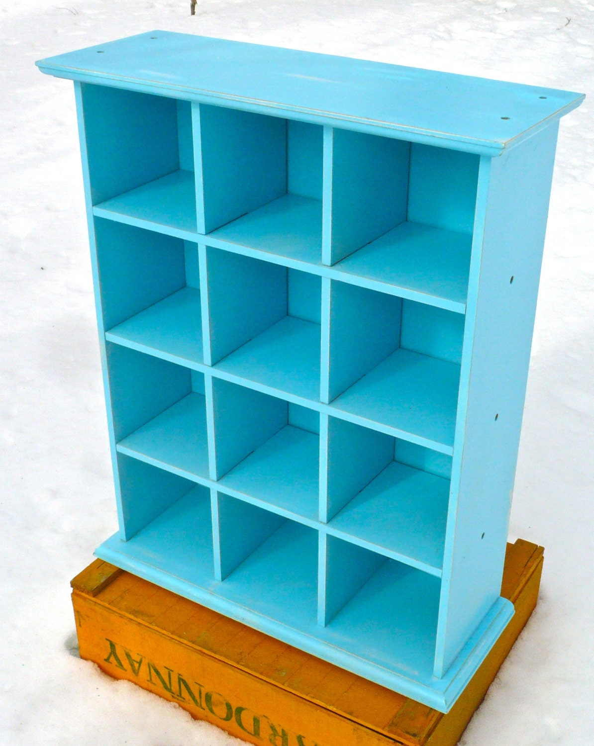 Cubby Storage Shabby Chic Cubby Wall Shelf