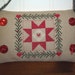 Ohio Star Hanging Mini Pillow