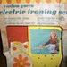 Vintage Gabriel Industries Custom Queen Electric Ironing set with the original box Collectible Display