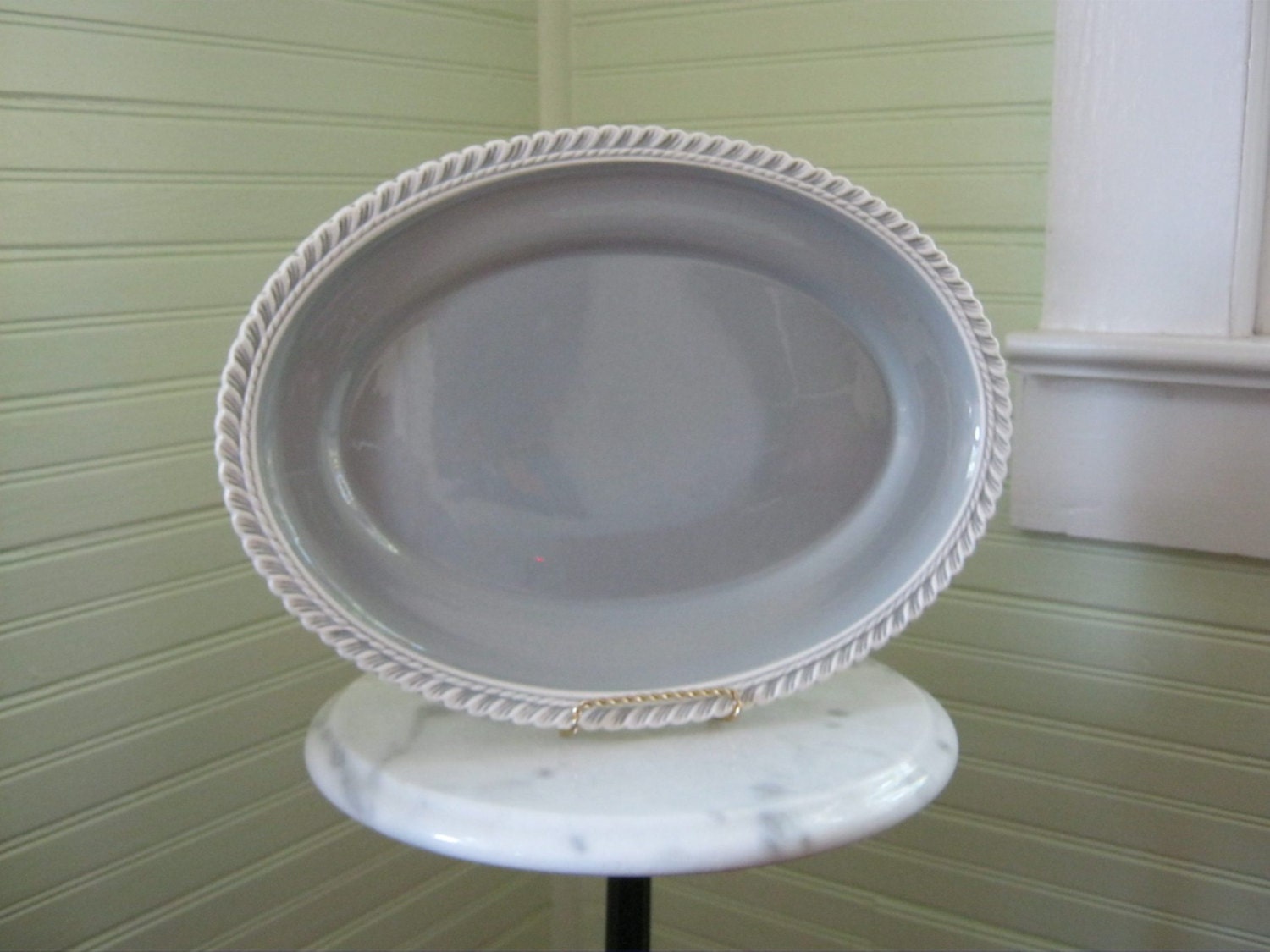 Vintage Harker Pottery Platter Chesterton Pattern in