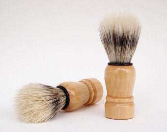 Mens Shaving Brush, Natural Shaving Brush, Mens Grooming Set, Groomsmen Gift, Bristle Shaving Brush