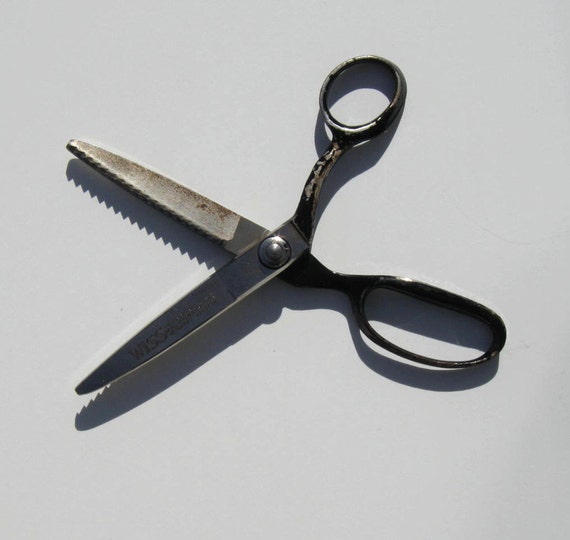 Vintage Antique Wiss Pinking Shears Scissors