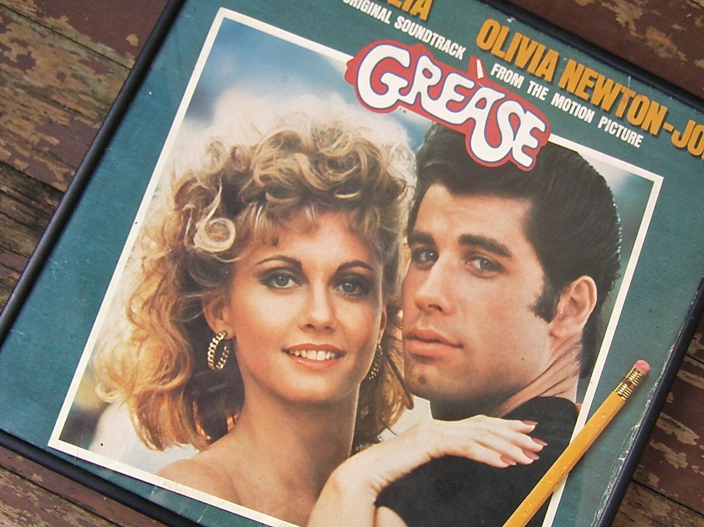 Grease Double LP Vinyl Musical Soundtrack by FunkAndMoreVintage