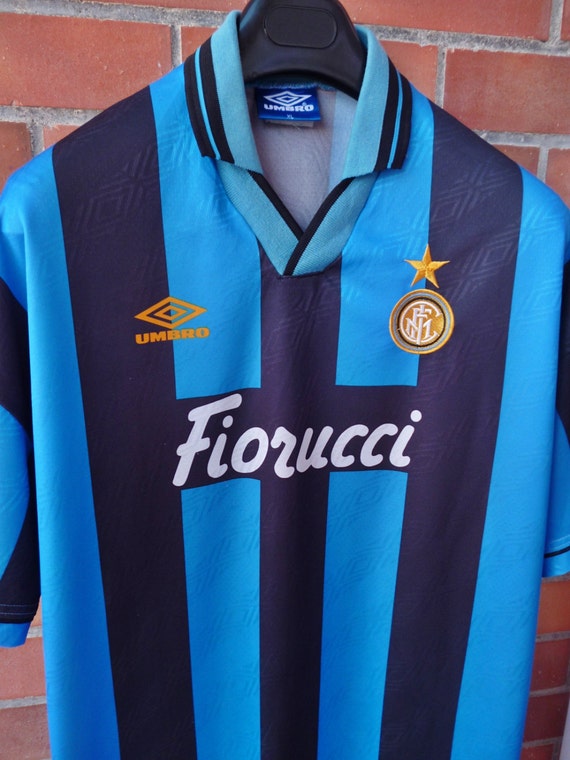 Vintage Inter Milan umbro fiorucci football by THRIFTEDISABELLE