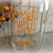 RESERVED FOR CHARITY / vintage hatch dairy milk bottle
