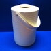 Mid Century Modern Ice Bucket Georges Briard Vinyl Yellow Retro Barware