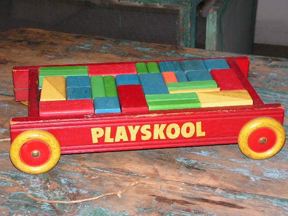coloroll playskool wagon