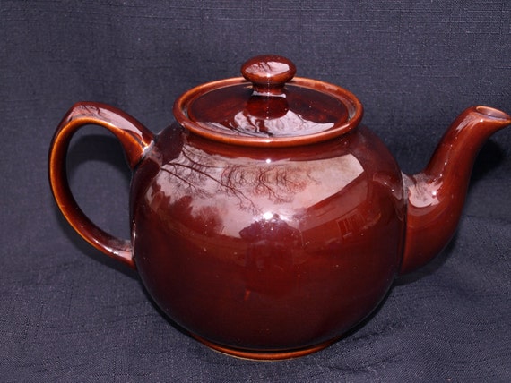 Authentic Sadler Brown Betty teapot made in by ThenAgainFinds