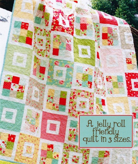 QUILT KIT: Shortcake Jelly Roll Friendly Easy Twin