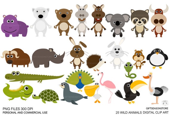 clipart pictures of wild animals - photo #23