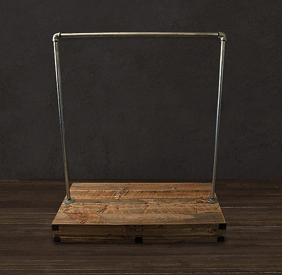 Reclaimed Wood Clothes Rack