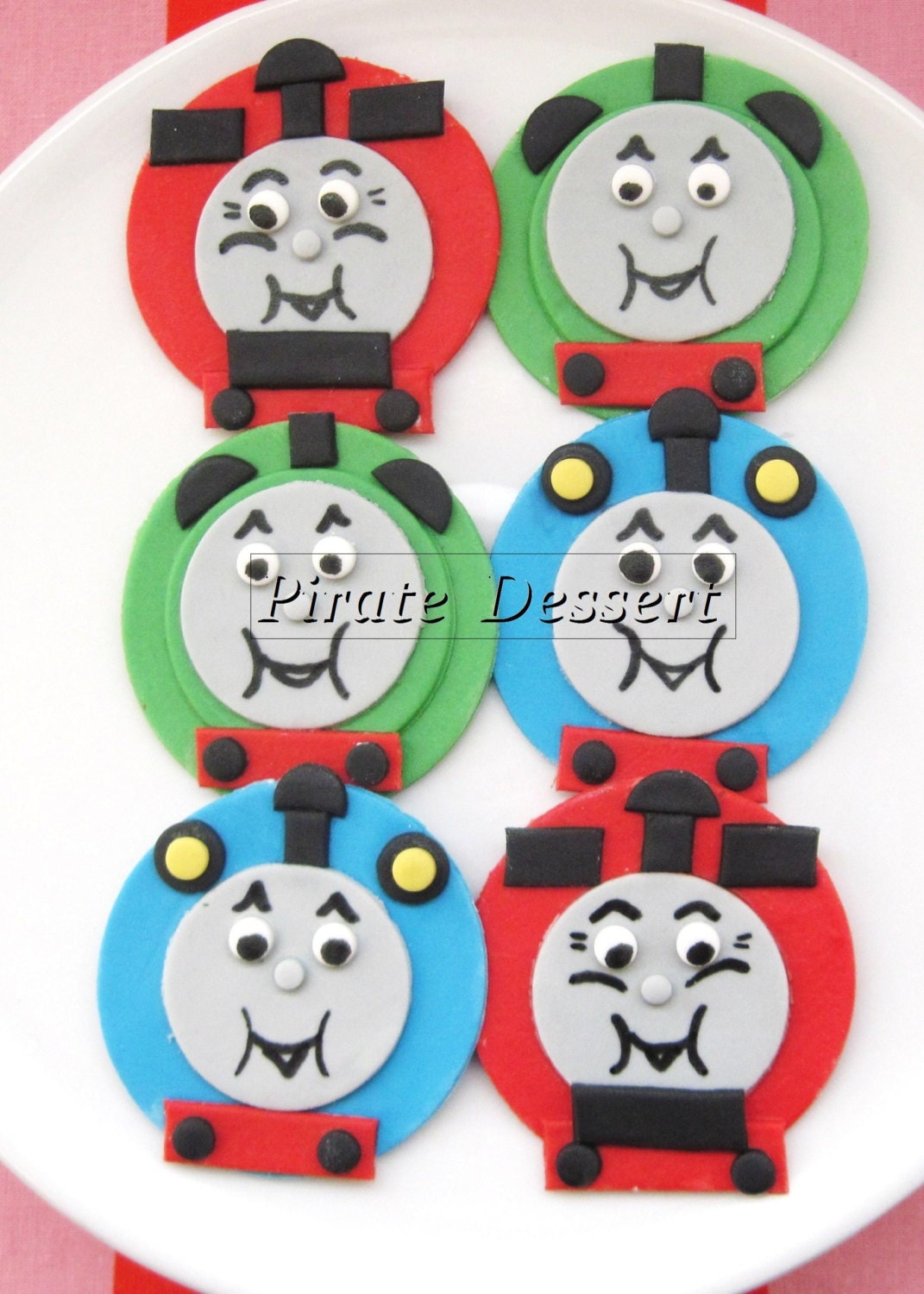 THOMAS THE TRAIN Edible Cupcake Toppers Thomas and Friends THOMAS THE TRAIN Edible Cupcake Toppers Thomas and Friends