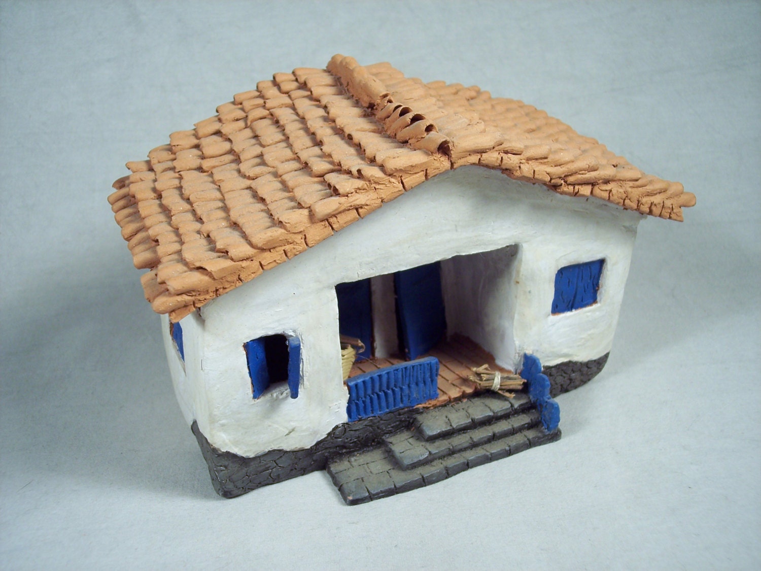 Clay model houses Clay model houses