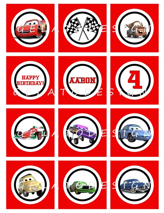 items similar to sale disney the cars 2 options printable birthday