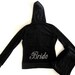 bride velour tracksuit