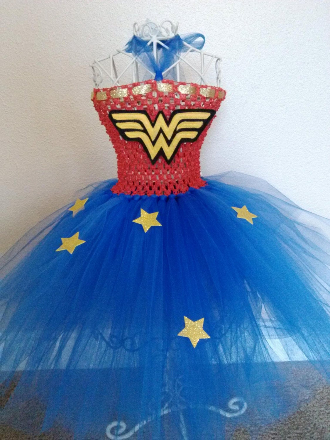 Items similar to Wonder Woman Tutu Dress Sizes Newborn-7/8 on Etsy