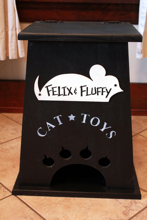 cat toy gift basket