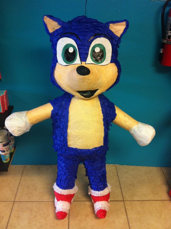 Items similar to Sonic the Hedgehog Pinata on Etsy