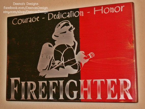 Firefighter Wall Art firefighter wall art firefighter decor distressed wall Firefighter Wall Art firefighter wall art firefighter decor distressed wall