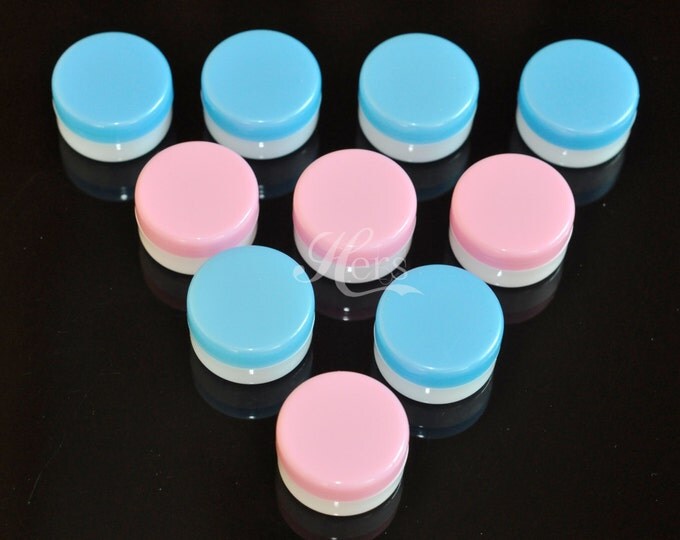 10pcs 10g (10ml, 0.35oz) White Empty Acrylic Container Makeup Bottle for Cosmetic Cream Jewelry