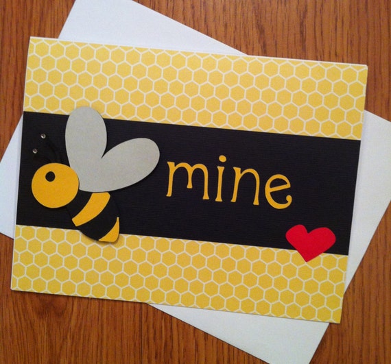 Download Bee Mine Valentine's Day Card