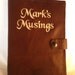 Leather Journal Refillable, Free Custom Monogramming