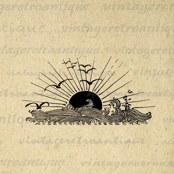 sun digital clipart