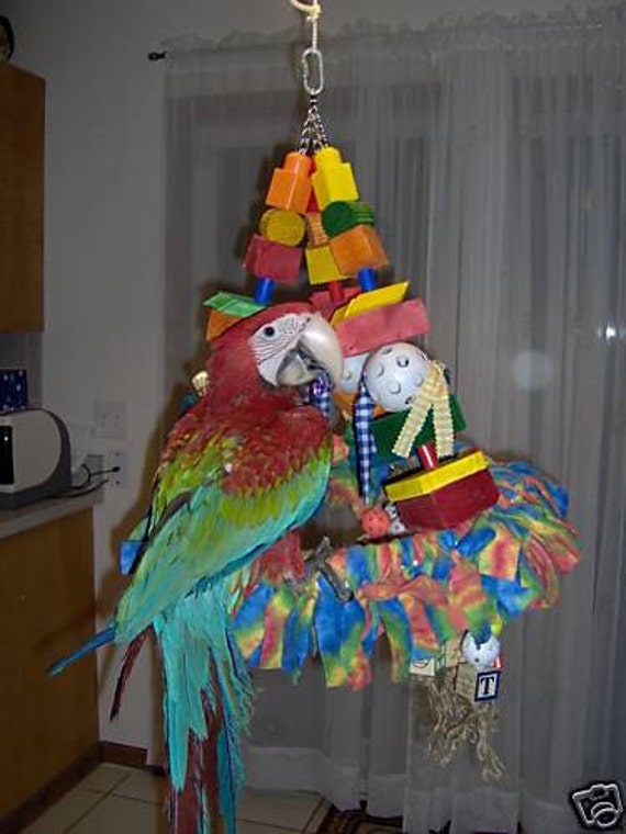 Wacky Swing the Ultimate XLarge Parrot Toy Macaw Cockatoo