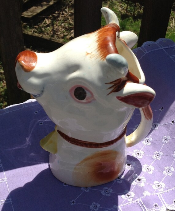 Vintage COW CREAMER / PITCHER Moo Cow Creamer