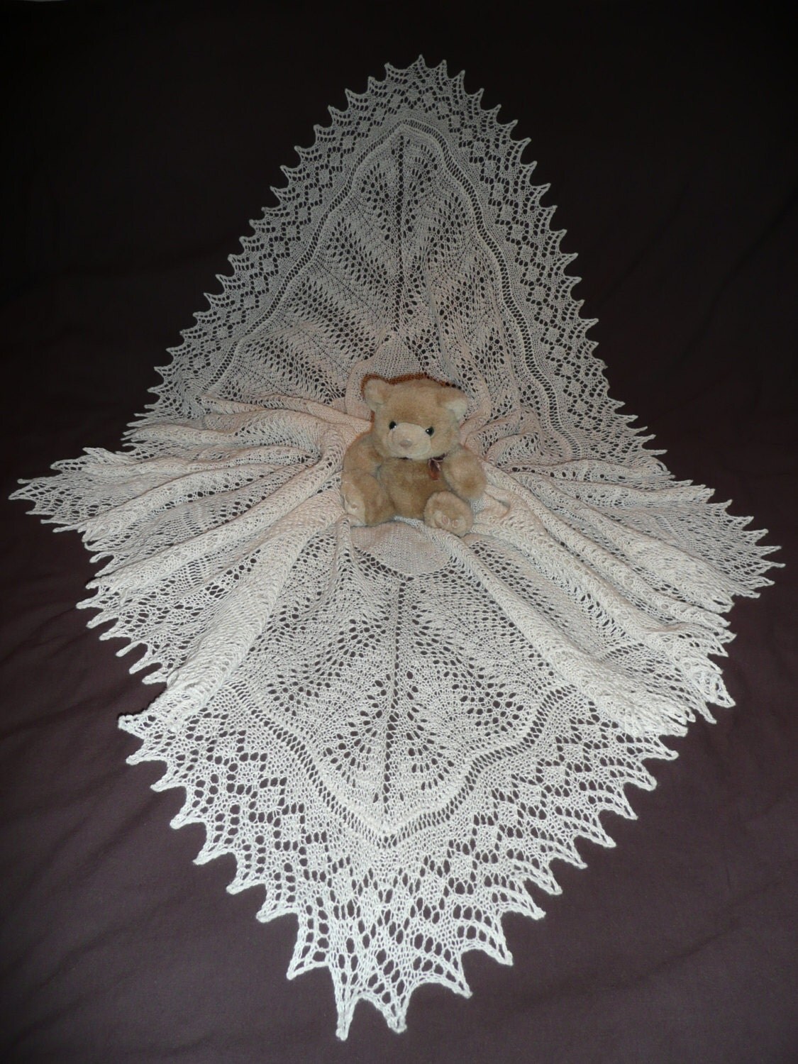 2 Ply Shetland Baby Shawl