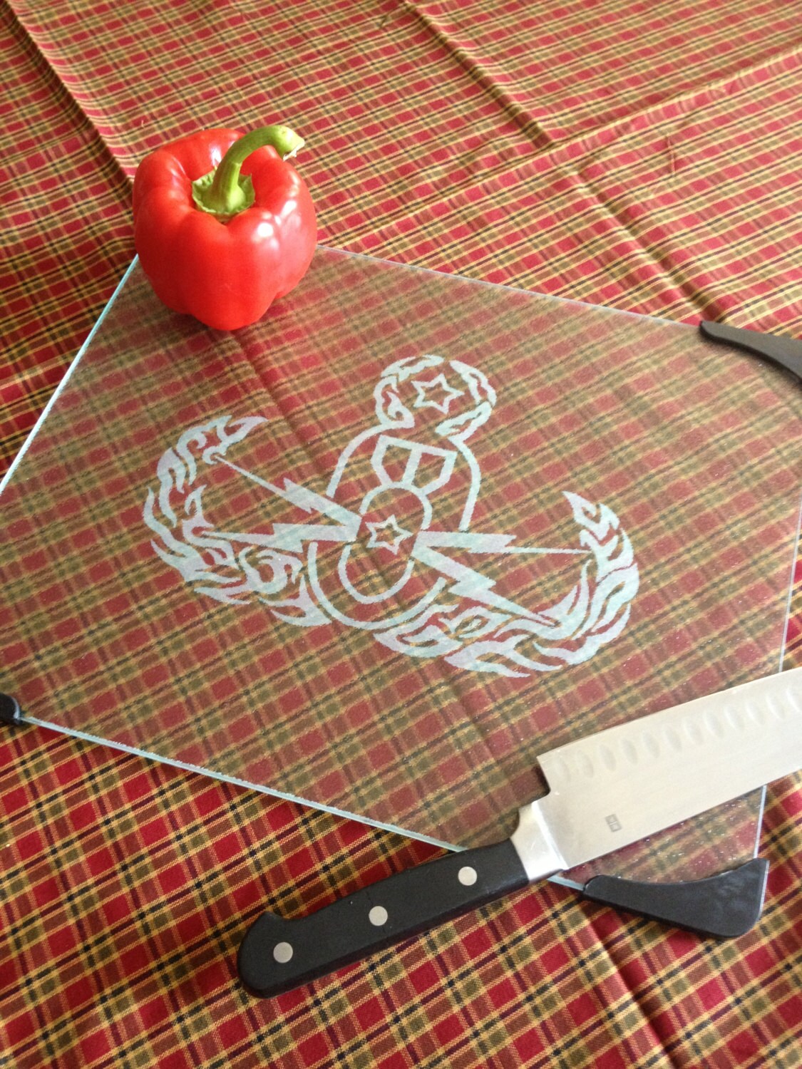 EOD Crab Etched CUTTING BOARD Crab of your choice