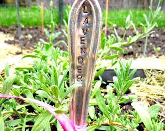 Lavender- Vintage Knife Herb Marker