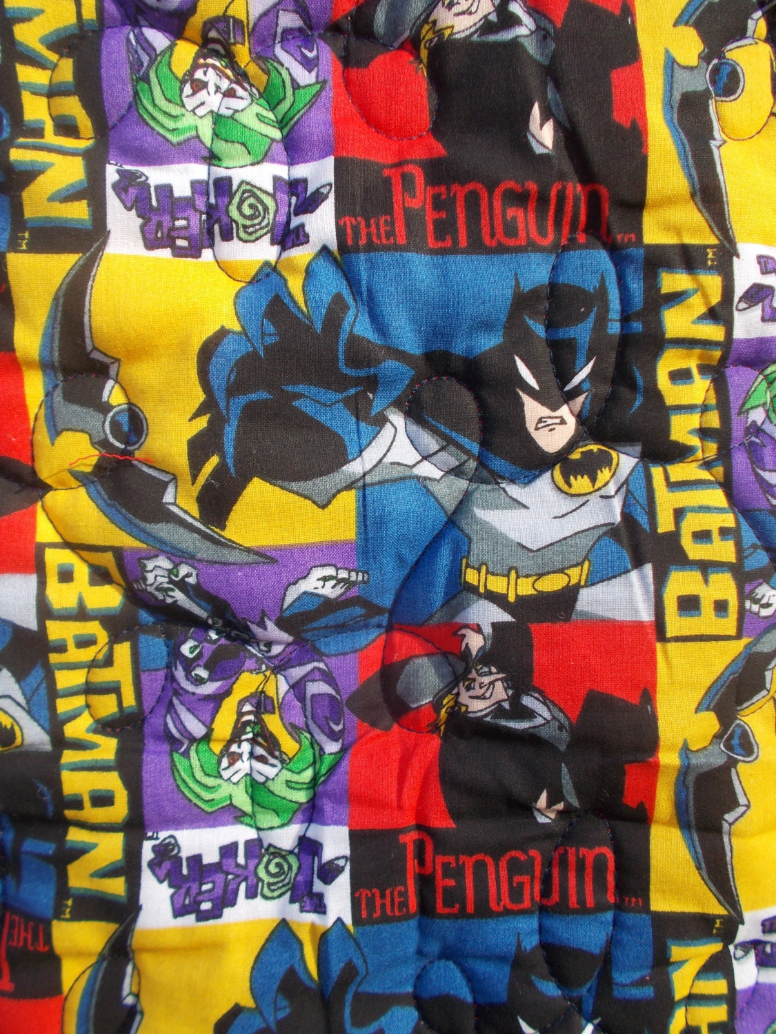 Batman quilt Batman blanket