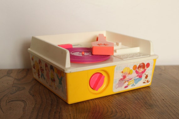 1987 fisher price record player