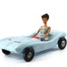 1960s Barbie Convertible Car, Corvette, Empire Plastic